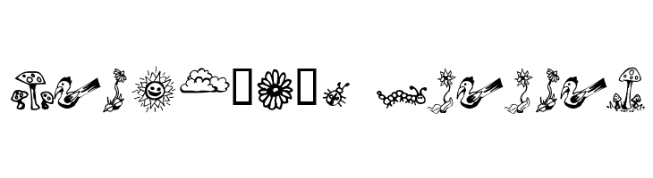 GardenDingbats  Free Fonts Download