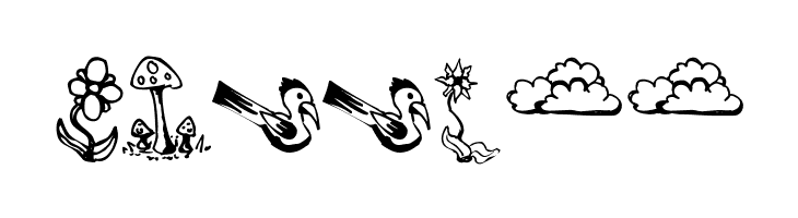 GardenDingbats  Free Fonts Download