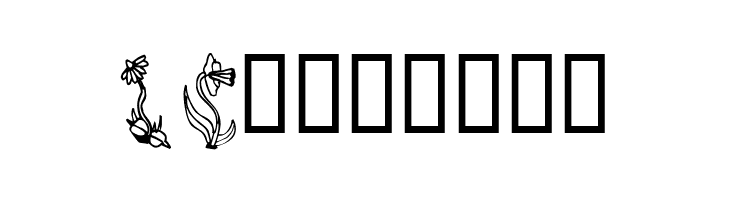 GardenDingbats  Free Fonts Download