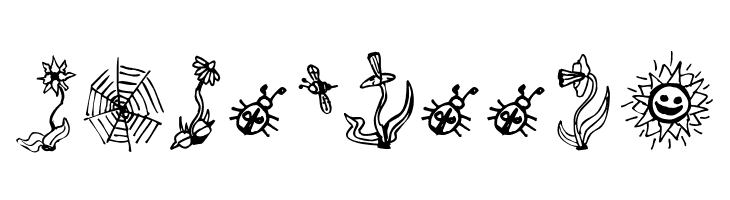 GardenDingbats  Free Fonts Download