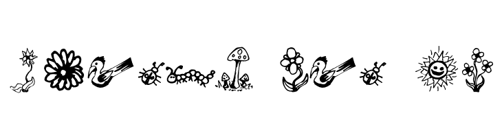 GardenDingbats  Free Fonts Download