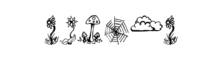 GardenDingbats  Free Fonts Download