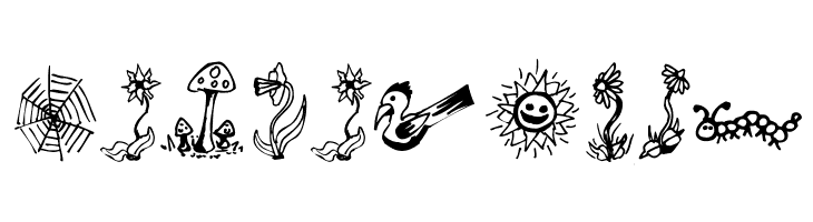 GardenDingbats  Free Fonts Download