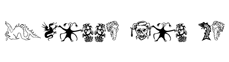Devils and Dragons  Free Fonts Download