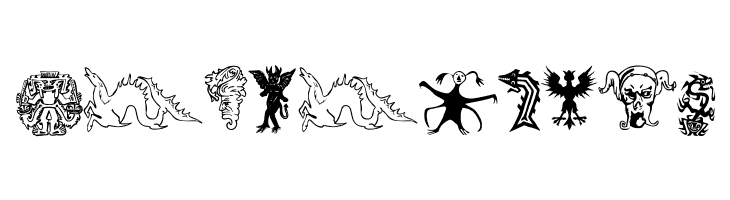 Devils and Dragons  Free Fonts Download