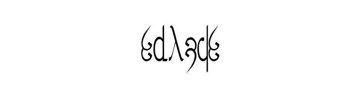 Tengwar ver. # 5  Free Fonts Download