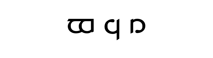Tengwar ver. # 4  Free Fonts Download