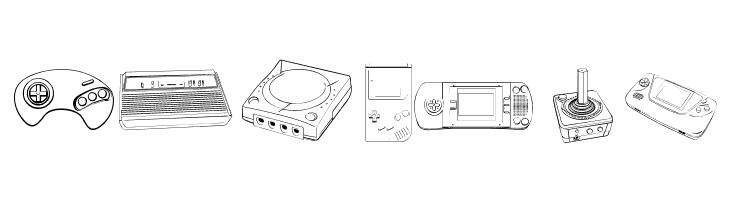 Vintage Video Games  Free Fonts Download