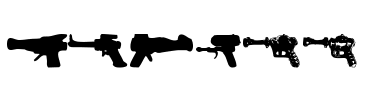 rayguns  Free Fonts Download