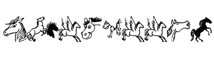 horsedings  Free Fonts Download
