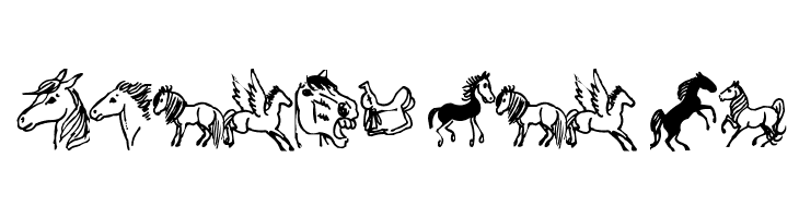 horsedings  Free Fonts Download