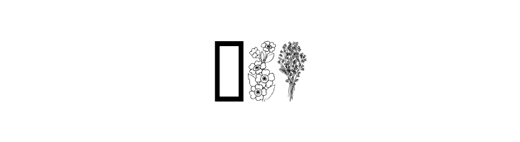 From the garden  Free Fonts Download