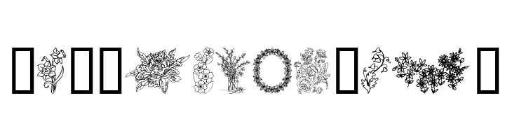 From the garden  Free Fonts Download