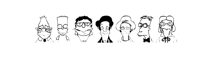 Springfield MugShots  Free Fonts Download