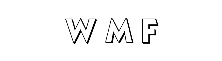 Mouser Outline  Free Fonts Download