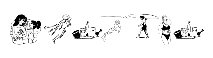 BeachBats  Free Fonts Download