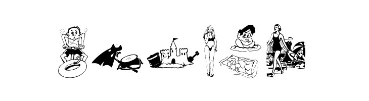 BeachBats  Free Fonts Download