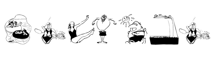 BeachBats  Free Fonts Download