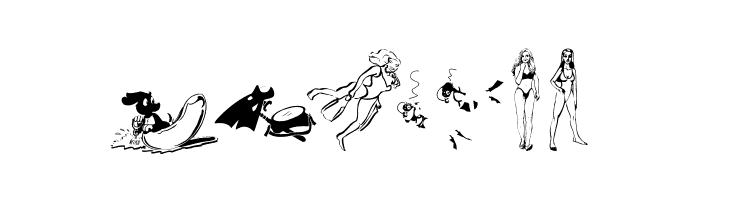 BeachBats  Free Fonts Download