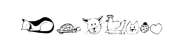 Andi's Critters  Free Fonts Download