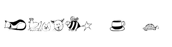 Andi's Critters  Free Fonts Download
