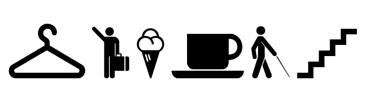 Travelcons  Free Fonts Download