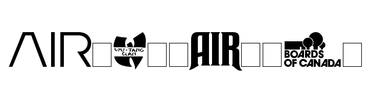 Bands & Artists  Free Fonts Download