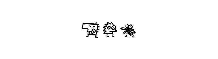 creatures  Free Fonts Download