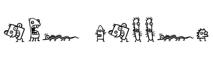 creatures  Free Fonts Download