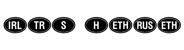 Kountry Kodes  Free Fonts Download