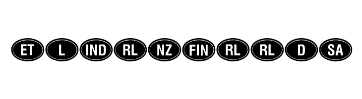 Kountry Kodes  Free Fonts Download