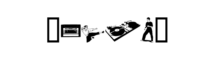 Fenotype dings preview  Free Fonts Download