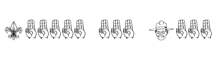 SCOUT015  Free Fonts Download