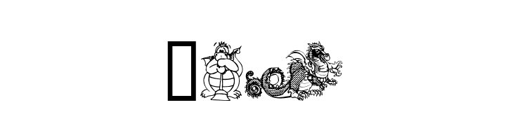 Lisa's Dragons  Free Fonts Download