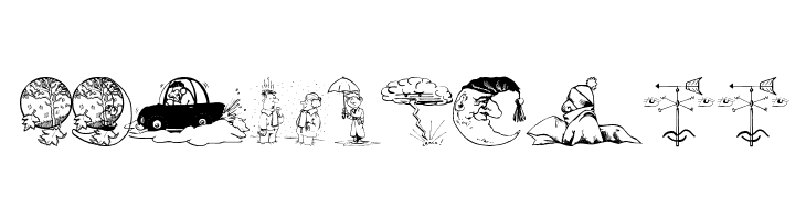 MeteoSat  Free Fonts Download