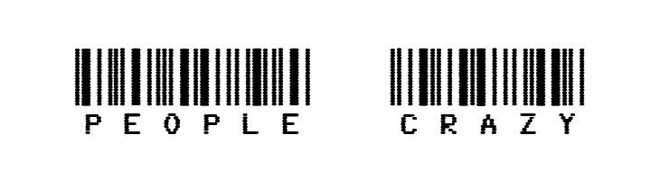 CODE3X D  Free Fonts Download