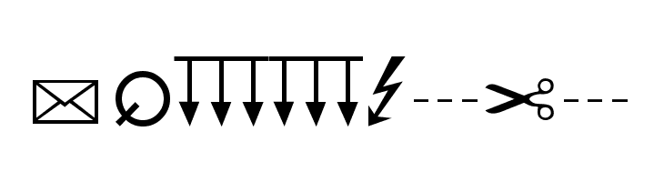 Martin Vogel's Symbols  Free Fonts Download