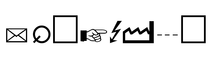 Martin Vogel's Symbols  Free Fonts Download