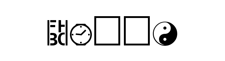 Martin Vogel's Symbols  Free Fonts Download