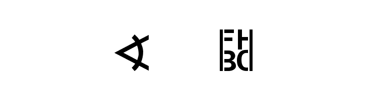 Martin Vogel's Symbols  Free Fonts Download