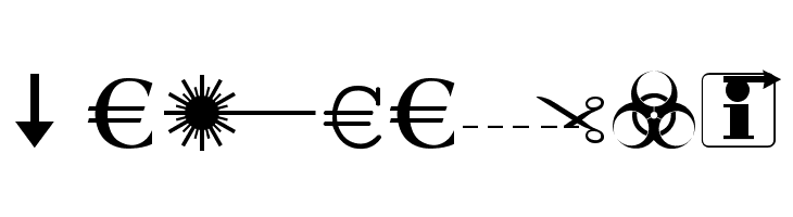 Martin Vogel's Symbols  Free Fonts Download