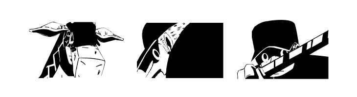 Kaku Dingbats One Piece Art One Piece Area  Free Fonts Download