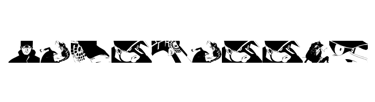Kaku Dingbats One Piece Art One Piece Area  Free Fonts Download