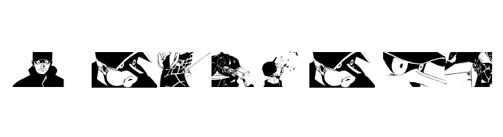 Kaku Dingbats One Piece Art One Piece Area  Free Fonts Download