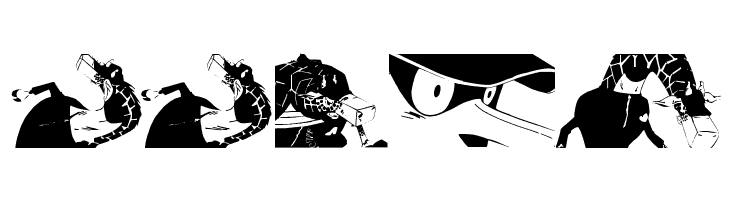 Kaku Dingbats One Piece Art One Piece Area  Free Fonts Download