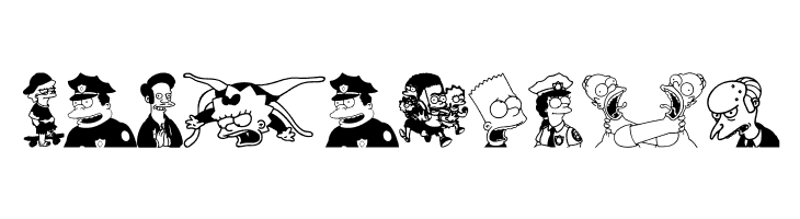 Simpsons MmmmFont  Free Fonts Download