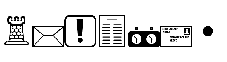 Chess-Miscel  Free Fonts Download