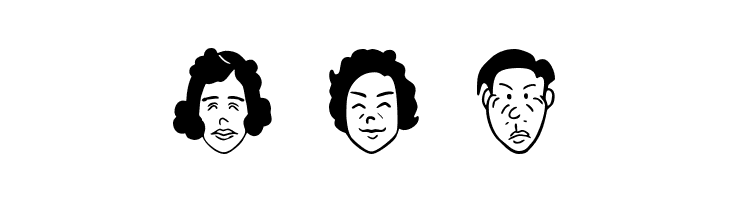 SakabePeople07  Free Fonts Download