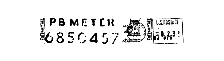 Dead Letter Office Seventeen  Free Fonts Download