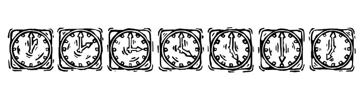 KR Lotsa Time Dings  Free Fonts Download